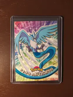 (Rare) (NM) 2000 Topps Pokemon Trading Cards Series 3 Articuno #144 - Blue logo - Image 1
