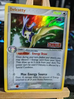 Delcatty 8/108 Holo LP Pokemon Card - Image 1