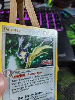 Delcatty 8/108 Holo LP Pokemon Card - Image 3