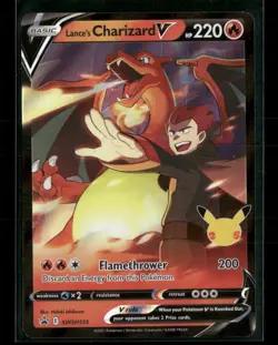 Lance's Charizard V - SWSH133 Pokemon SWSH: Sword & Shield Promo Cards Promo NM - Image 1
