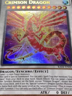 Cosmic Quasar Dragon + Synchro Rumble + Crimson Dragon | YuGiOh! - Image 2