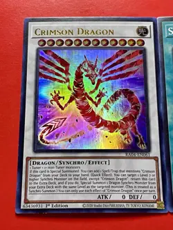 Cosmic Quasar Dragon + Synchro Rumble + Crimson Dragon | YuGiOh! - Image 3