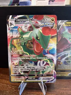 Rayquaza VMAX 101/159 SWSH: Crown Zenith Ultra Rare Holo Pokemon Card NM - Image 1