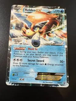 Keldeo EX BW61 Black & White Promo 2010 Pokemon Card NM - Image 1