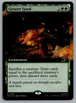 Greater Good (Extended Art) 380 Commander: Marvel Super Heroes Magic: - Image 1