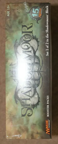 MTG Shadowmoor Edition Factory Sealed Booster Box X2. English. - Image 2