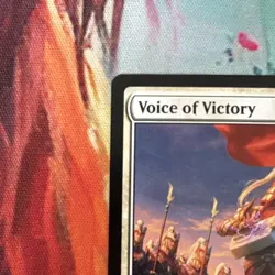 Magic the Gathering Voice of Victory Rare White Creature from Tarkir Dragonstorm - Image 2