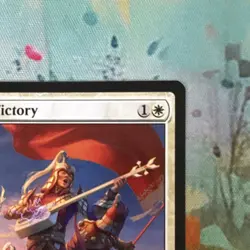 Magic the Gathering Voice of Victory Rare White Creature from Tarkir Dragonstorm - Image 3