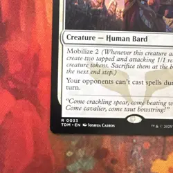 Magic the Gathering Voice of Victory Rare White Creature from Tarkir Dragonstorm - Image 5