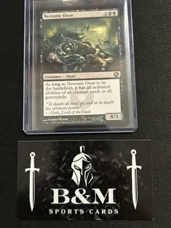 Necrotic Ooze #72 (LP) Scars of Mirrodin MTG - Image 1
