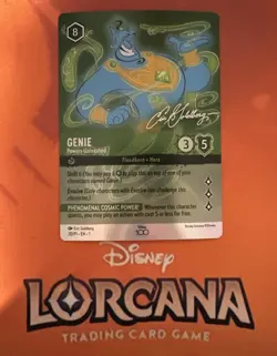 Genie - Powers Unleashed D 100 Promo (Disney Lorcana 2023) - Image 1