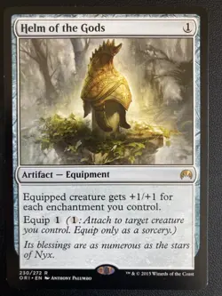 Helm of the Gods Magic Origins NM MTG - Image 1