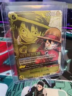 Monkey.D.Luffy (Winner Pack 2026 Vol. 2) One Piece Promotion Cards P-106 NM Foil - Image 1