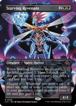MTG Starving Revenant (Borderless) [The Lost Caverns of Ixalan] Foil Near Mint M - Image 1