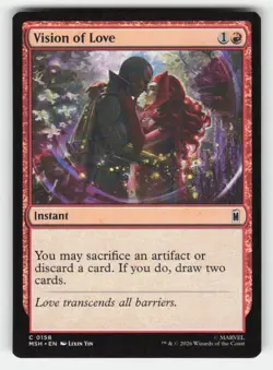 Magic: The Gathering VISION OF LOVE 158 Marvel Super Heroes NM - Image 1