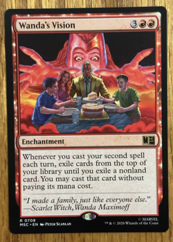 MTG Marvel Super Heroes Eternal Legal, Wanda's Vision - Image 1