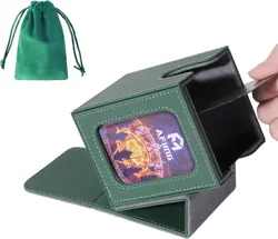 MTG Deck Box for Commander Display,Card Deck Box Fits 100 Double Sleeved Cards, - Image 1