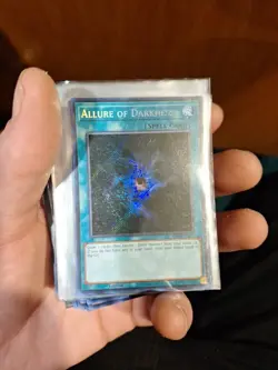 Yugioh! Allure of Darkness - RA03-EN055 - Secret Rare - 1st Edition Near Mint, E - Image 1