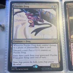 Wizards of the Coast MTG Psychic Frog Modern Horizons 3 Regular Rare 0199 EN - Image 1