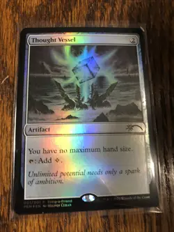 4X Magic the Gathering Foil Thought Vessel Bring-A-Friend Promo NM Unplayed - Image 1