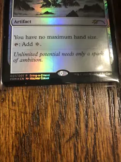 4X Magic the Gathering Foil Thought Vessel Bring-A-Friend Promo NM Unplayed - Image 2