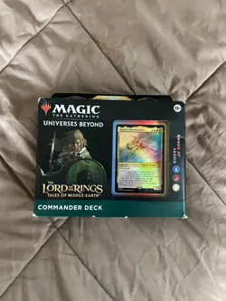 MTG Lord of the Rings: Tales of Middle-Earth, Riders of Rohan Commander Deck - Image 1