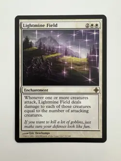 Lightmine Field MTG Magic the Gathering Card LP Lightly Played ROE - Image 1