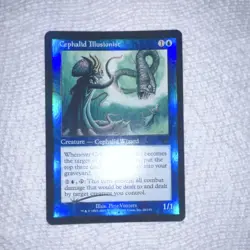 Wizards of the Coast MTG Cephalid Illusionist Torment Foil EN #28/143 - Image 2