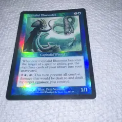 Wizards of the Coast MTG Cephalid Illusionist Torment Foil EN #28/143 - Image 3