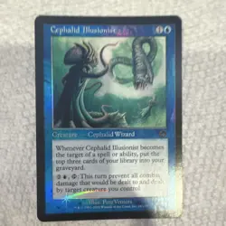 Wizards of the Coast MTG Cephalid Illusionist Torment Foil EN #28/143 - Image 4