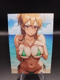 Rei Miyamoto High School Of The Dead Anime Waifu Card Doujin ACG Goddess - Image 1