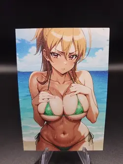 Rei Miyamoto High School Of The Dead Anime Waifu Card Doujin ACG Goddess - Image 2