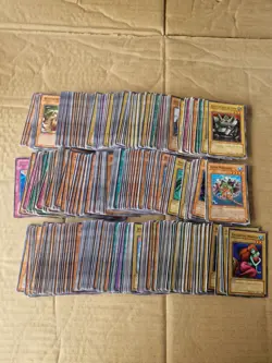 Old School Yugioh Mixed Bundle Vintage 1996 Mixed 450 Cards 2002 2010 Collection - Image 2