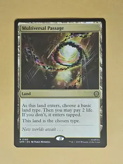Magic MTG Marvel's SpiderMan Multiversal Passage SPM R #180 - Image 1