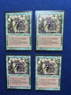 MTG x4 The Dark Wormwood Treefolk 1994 NM All 4 - Image 1