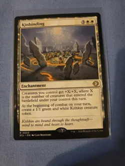 Magic: The Gathering - Kinbinding 0020 ECL (Enchantment, Rare, White, English) - Image 1