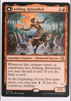 Ashling, Rekindled 124 Rare Lorwyn Eclipsed Magic: The Gathering Near Mint - Image 1