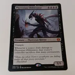 MTG Phyrexian Obliterator ONE 105/271 Mythic - Image 3