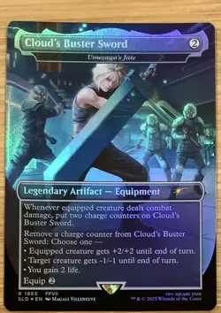 Cloud's Buster Sword - Umezawa's Jitte 1865 Secret Lair Drop Series Magic: NM - Image 1