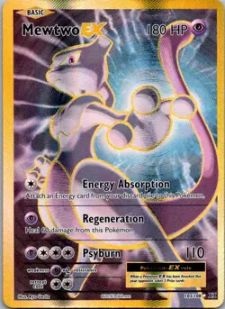 Mewtwo EX (Full Art) Ultra Rare XY - Evolutions 103/108 NM - Image 1