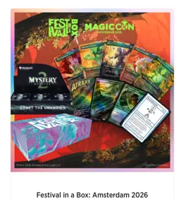 Pre-Sale! MTG Festival in a Box: 2026 SECRET LAIR Magic the Gathering SEALED NEW - Image 1