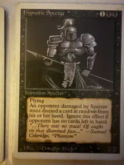 Magic: The Gathering Creature Hypnotic Specter Hypnotic Specter Uncommon Regular - Image 1