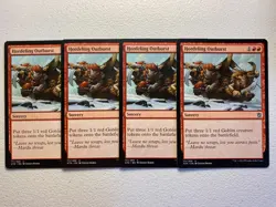 MTG 4x Hordeling Outburst # 111 Khans of Tarkir Magic the Gathering x4 NM - Image 1