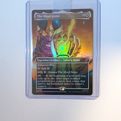 The Mind Stone M 0386 Foil Colletors Marvel Thanos MTG - Image 1