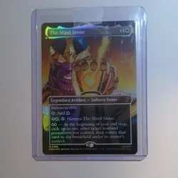 The Mind Stone M 0386 Foil Colletors Marvel Thanos MTG - Image 2