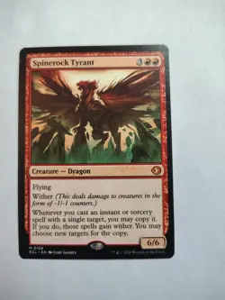 Spinerock Tyrant 159 Mythic Lorwyn Eclipsed Magic: The Gathering Near Mint - Image 1