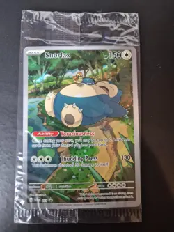 Pokemon Snorlax SVP051 Full Art S & Vi 151 Base Black Star Promo Sealed - Image 1