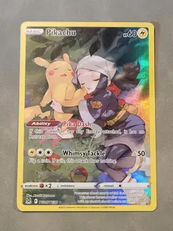 Pokemon TCG - NEAR MINT Pikachu TG05/TG30 SWSH11 Lost Origin TG Ultra Rare Holo - Image 1
