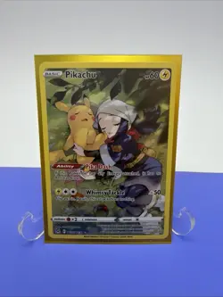 Pokemon Card 2022 TCG Pikachu TG05/TG30 Full Art Lost Origin Trainer NM - Mint - Image 1