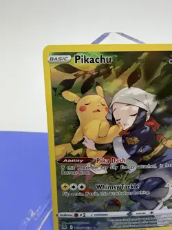 Pokemon Card 2022 TCG Pikachu TG05/TG30 Full Art Lost Origin Trainer NM - Mint - Image 3